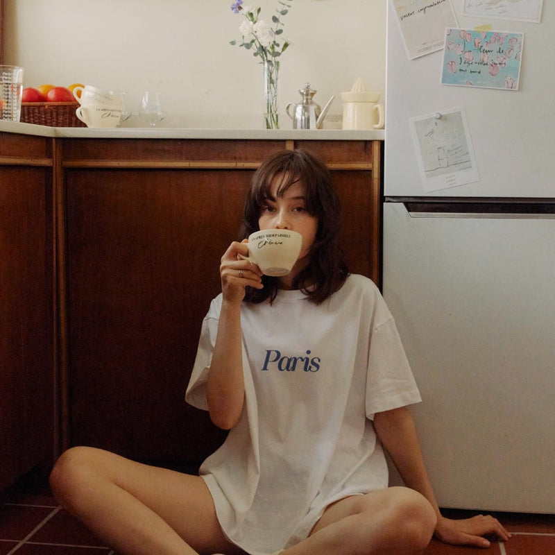 BR-2338-HOTEL PARIS CHILL-HOTEL PARIS CHILL マグカップ｜Lazy Vibes Coffee Cup