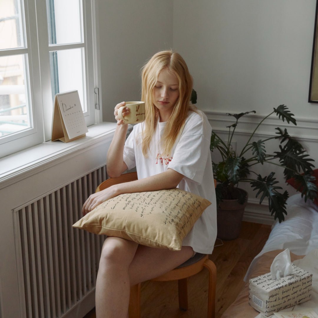 BR-2222-HOTEL PARIS CHILL-HOTEL PARIS CHILL クッションカバー｜Le Silence Cushion Cover