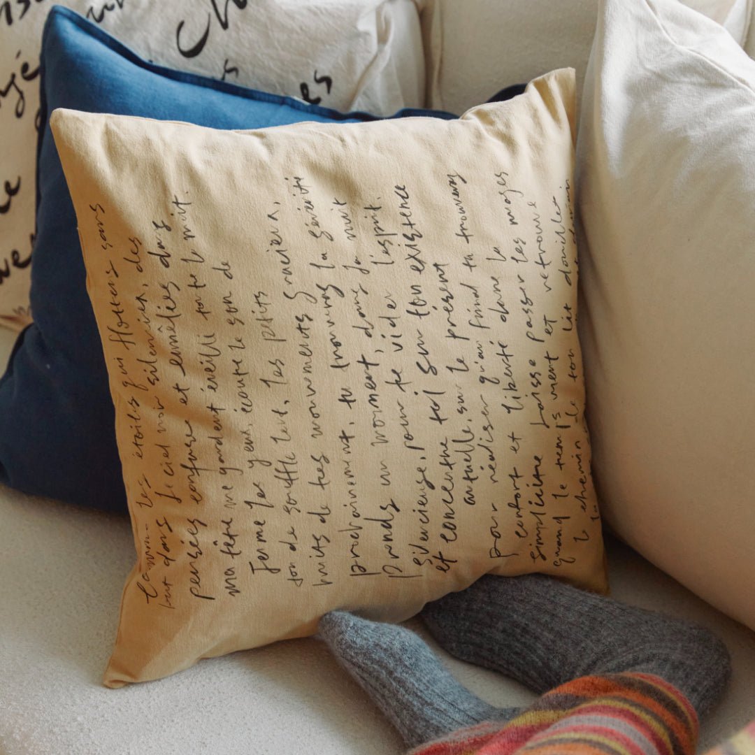 BR-2222-HOTEL PARIS CHILL-HOTEL PARIS CHILL クッションカバー｜Le Silence Cushion Cover