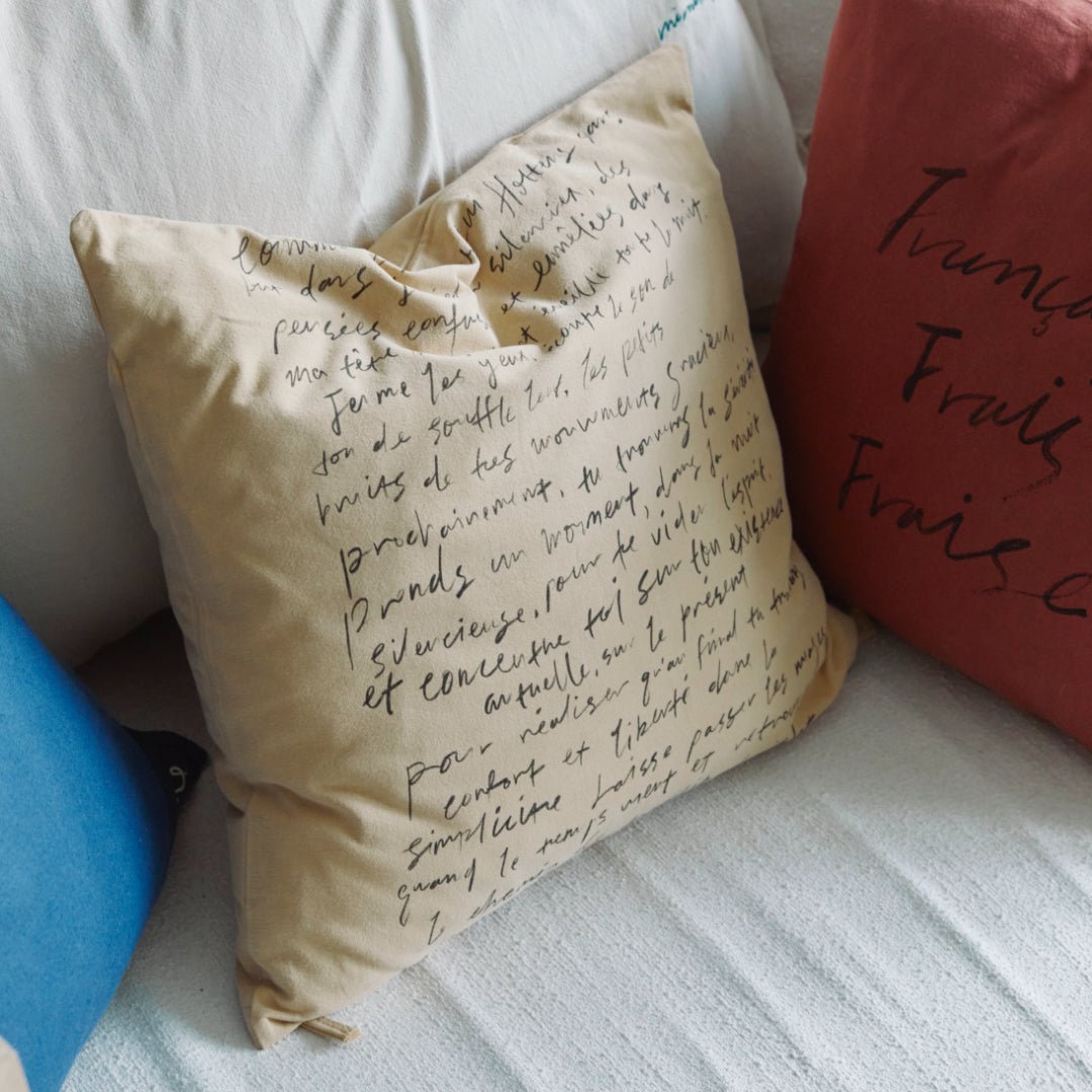 BR-2222-HOTEL PARIS CHILL-HOTEL PARIS CHILL クッションカバー｜Le Silence Cushion Cover