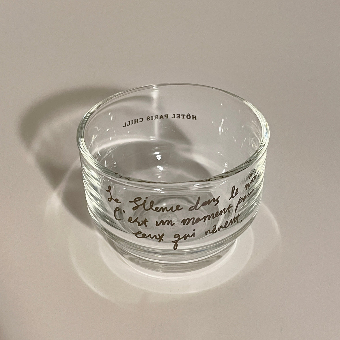 BR-1319-HOTEL PARIS CHILL-HOTEL PARIS CHILL キャンドルスタンド｜Midnight Glass Candle Holder