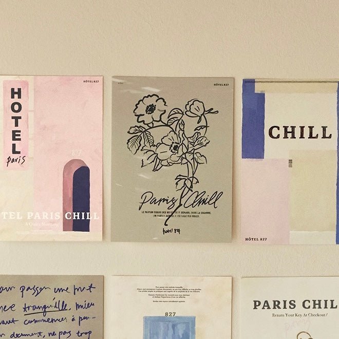 NCB43-00077A - HOTEL PARIS CHILL - HOTEL PARIS CHILL ポストカード｜The Delightful Flower