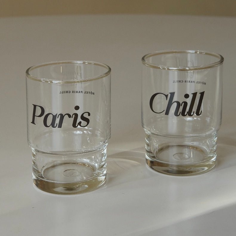 BR-2335-HOTEL PARIS CHILL-HOTEL PARIS CHILL グラス｜Paris Cup
