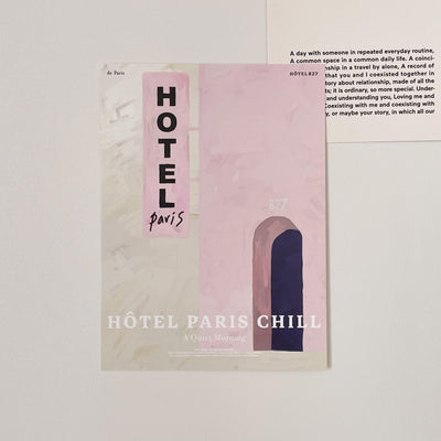 NCB43-00076A-HOTEL PARIS CHILL-HOTEL PARIS CHILL ポストカード｜Parischill Hotel