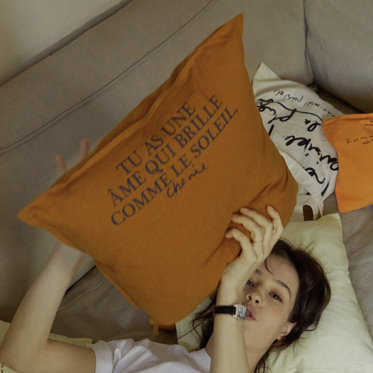SE-1941-HOTEL PARIS CHILL-HOTEL PARIS CHILL クッションカバー｜Relaxed Cotton-Linen Cushion Cover