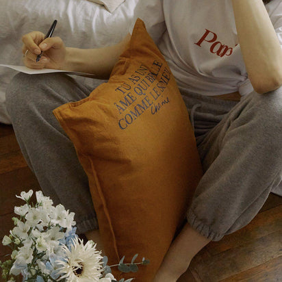SE-1941-HOTEL PARIS CHILL-HOTEL PARIS CHILL クッションカバー｜Relaxed Cotton-Linen Cushion Cover