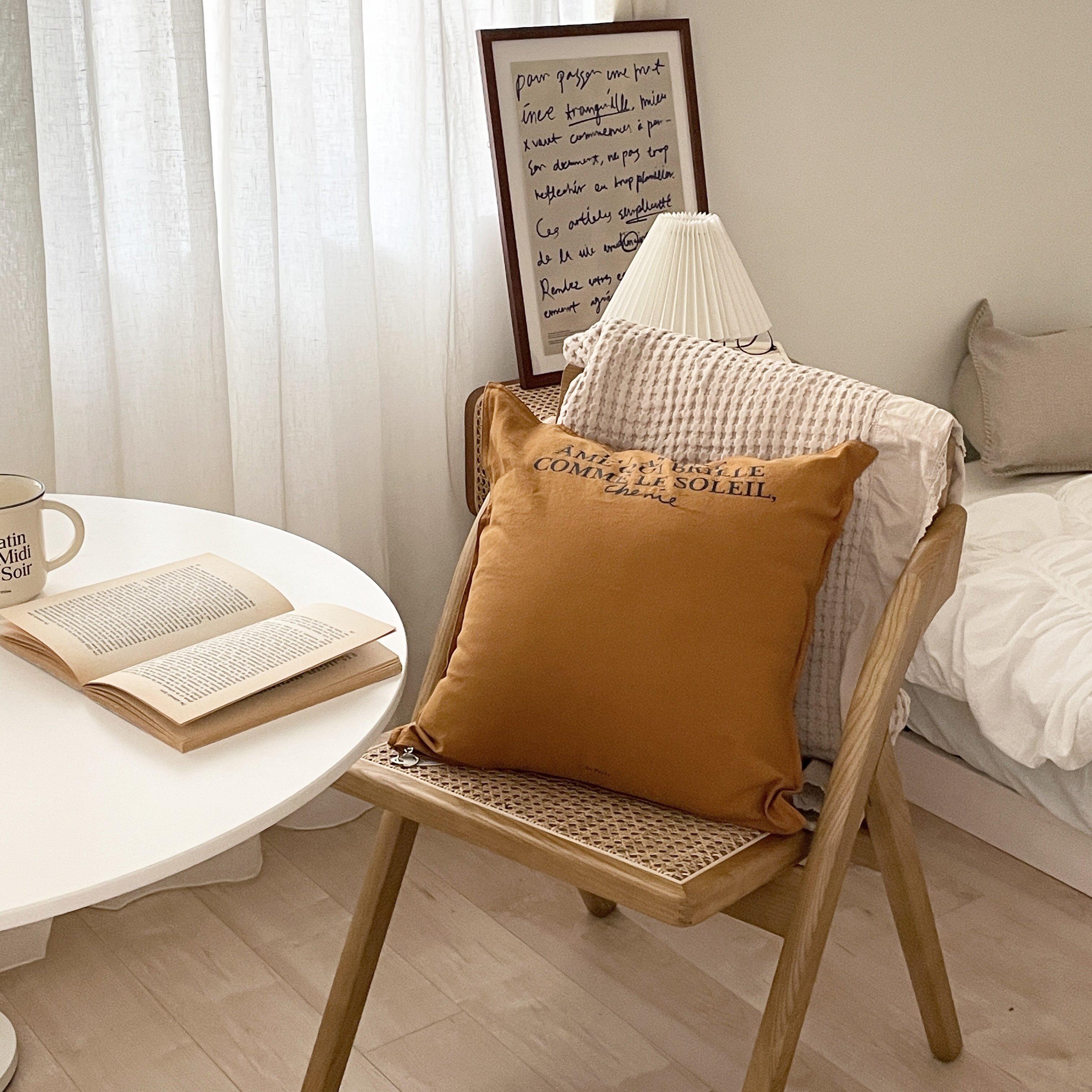 SE-1941-HOTEL PARIS CHILL-HOTEL PARIS CHILL クッションカバー｜Relaxed Cotton-Linen Cushion Cover