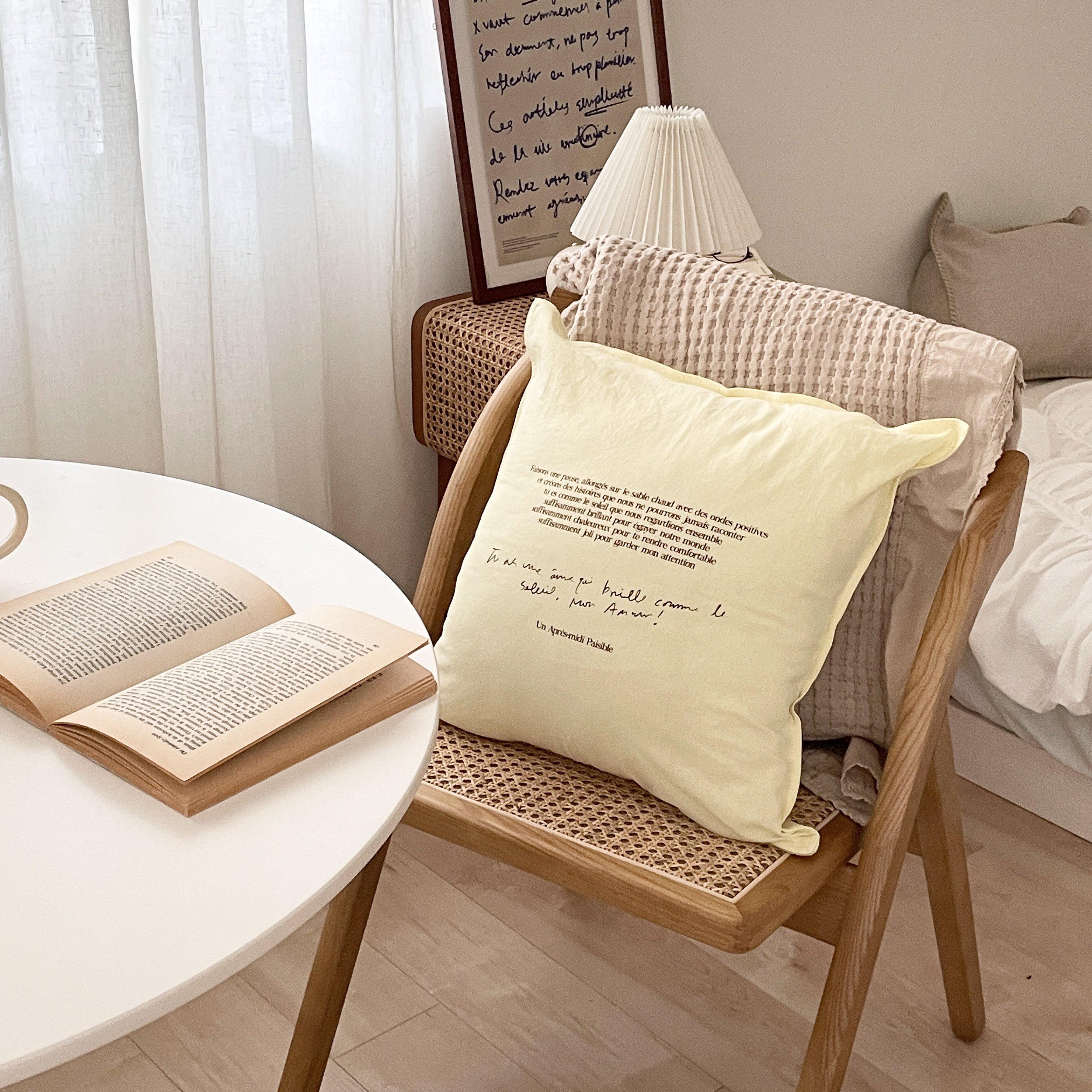 SE-1941-HOTEL PARIS CHILL-HOTEL PARIS CHILL クッションカバー｜Relaxed Cotton-Linen Cushion Cover
