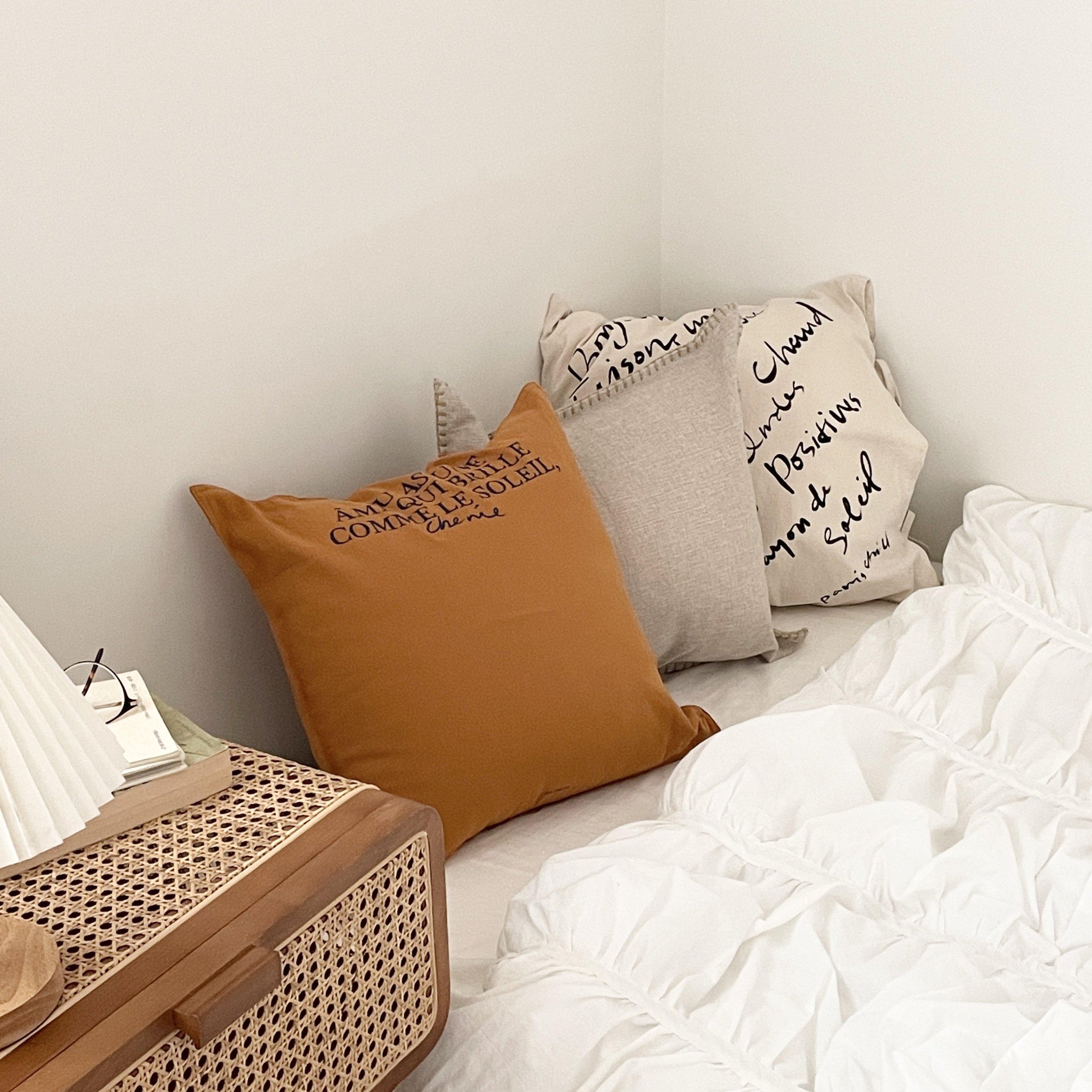 SE-1941-HOTEL PARIS CHILL-HOTEL PARIS CHILL クッションカバー｜Relaxed Cotton-Linen Cushion Cover