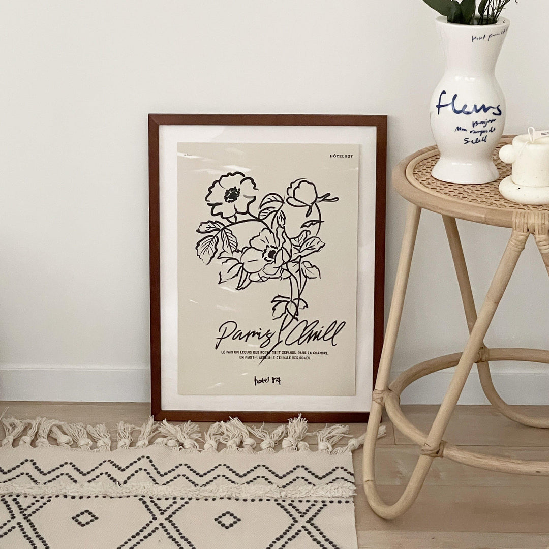 HOTEL PARIS CHILL ポスター | The Delightful Flower – Little