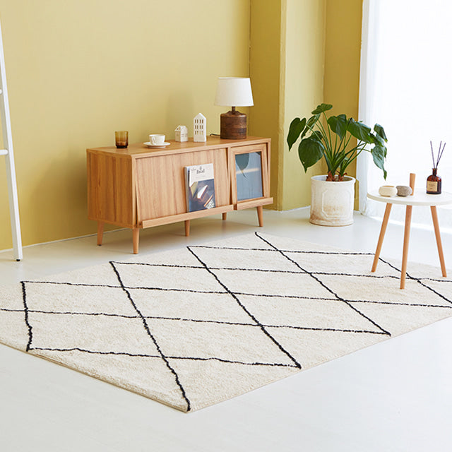BR-3672-MARKET B-MARKET B｜WAFULLラグ 180×240