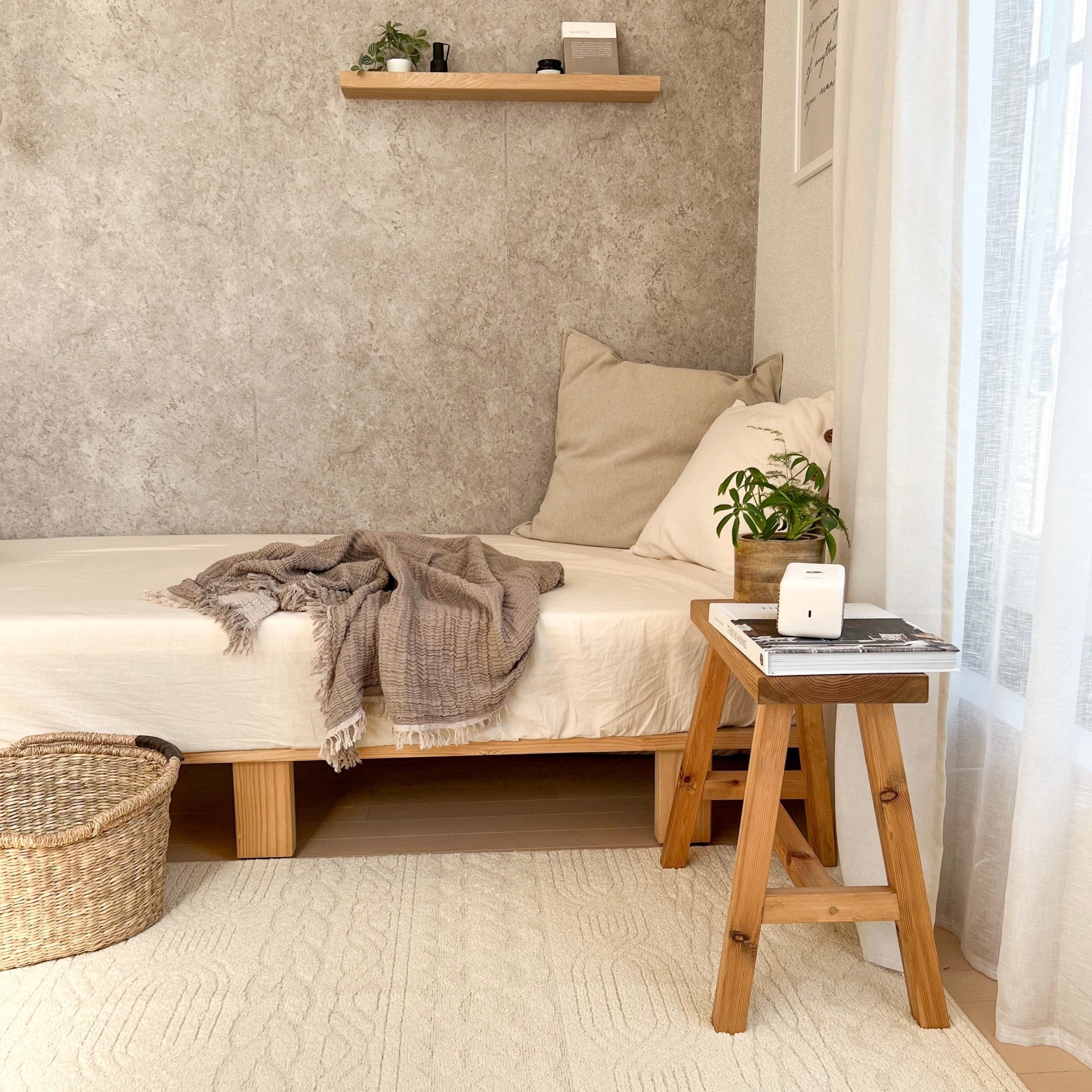 BR-2541-Little Rooms select-洗えるデザインラグ knit tuft rug