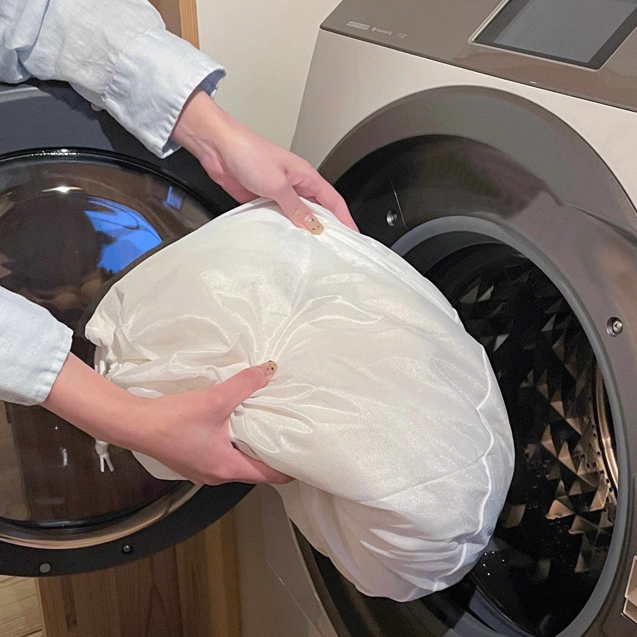 BR-5051-Little Rooms-フルオーダー｜カラーシフォンカーテン ココアブラウン