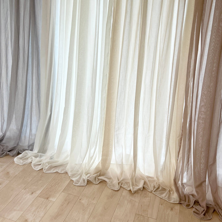 little roomsカラーシフォンカーテン 2枚100cm × 200cm FullSizeRender_56_c298e953-