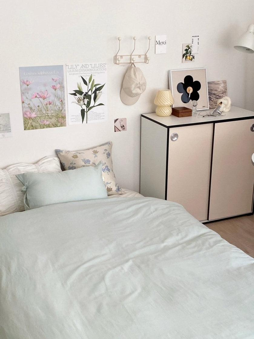 OR-2002 - Little Rooms - 布団カバー｜plain duvet cover - pale color - 