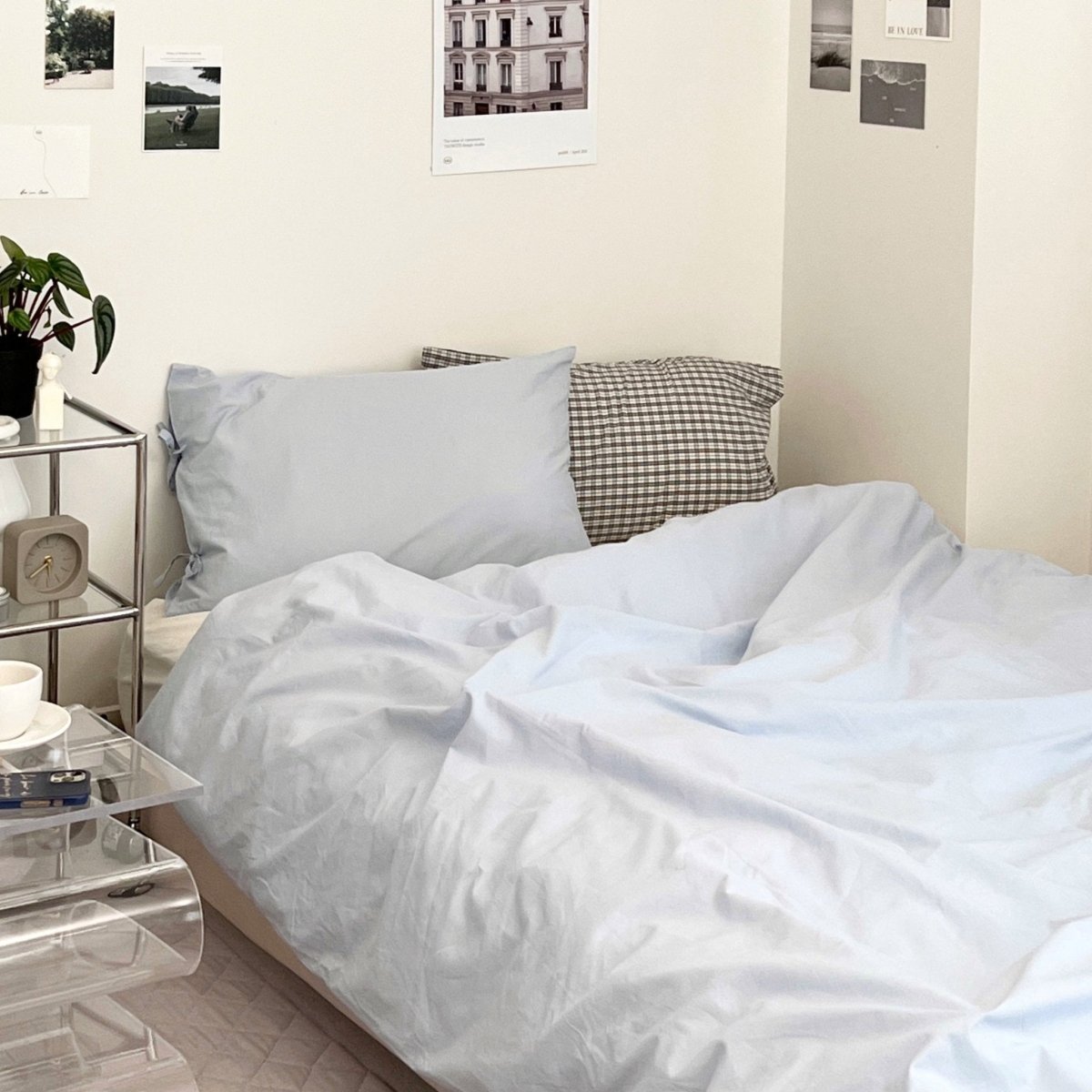 OR-2003 - Little Rooms - 布団カバー｜plain duvet cover - pale color - 