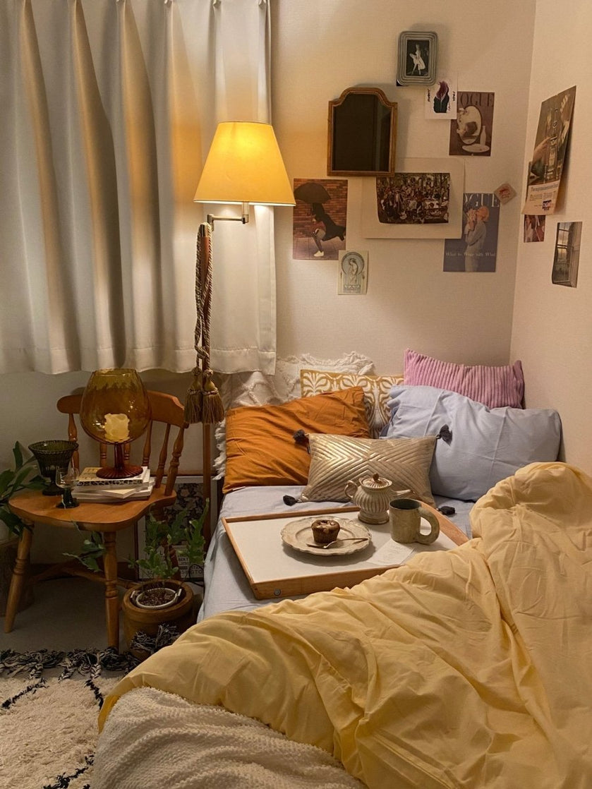OR-2004 - Little Rooms - 布団カバー｜plain duvet cover - pale color - 
