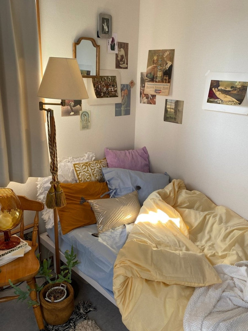 OR-2004 - Little Rooms - 布団カバー｜plain duvet cover - pale color - 