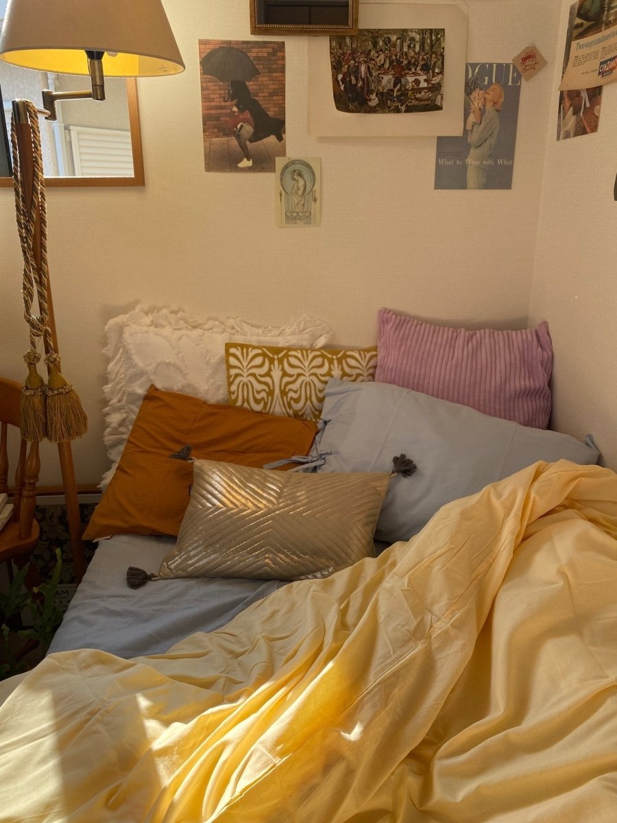 OR-2004 - Little Rooms - 布団カバー｜plain duvet cover - pale color - 