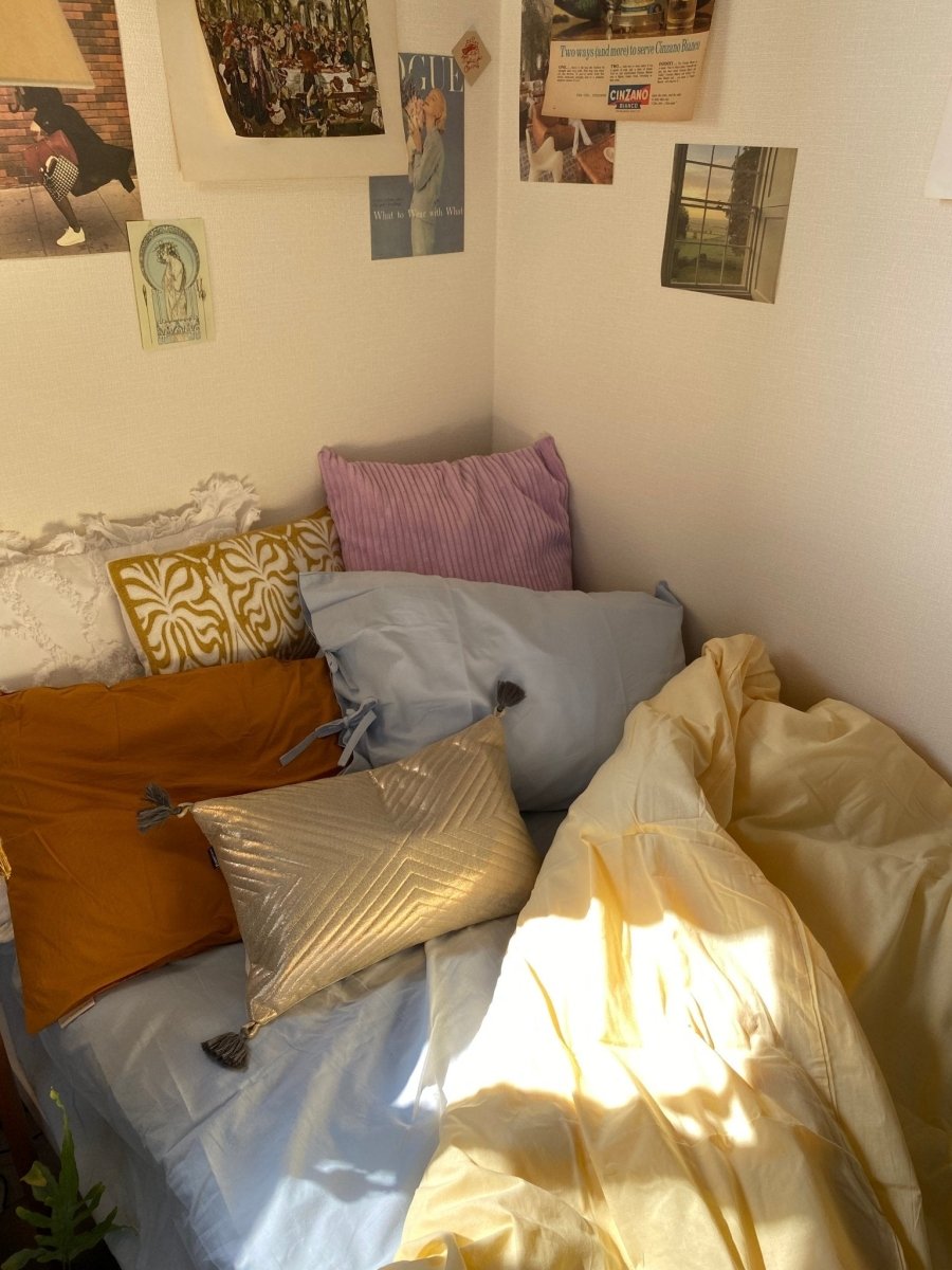 OR-2009-Little Rooms-ボックスシーツ｜plain mattress cover -pale color-