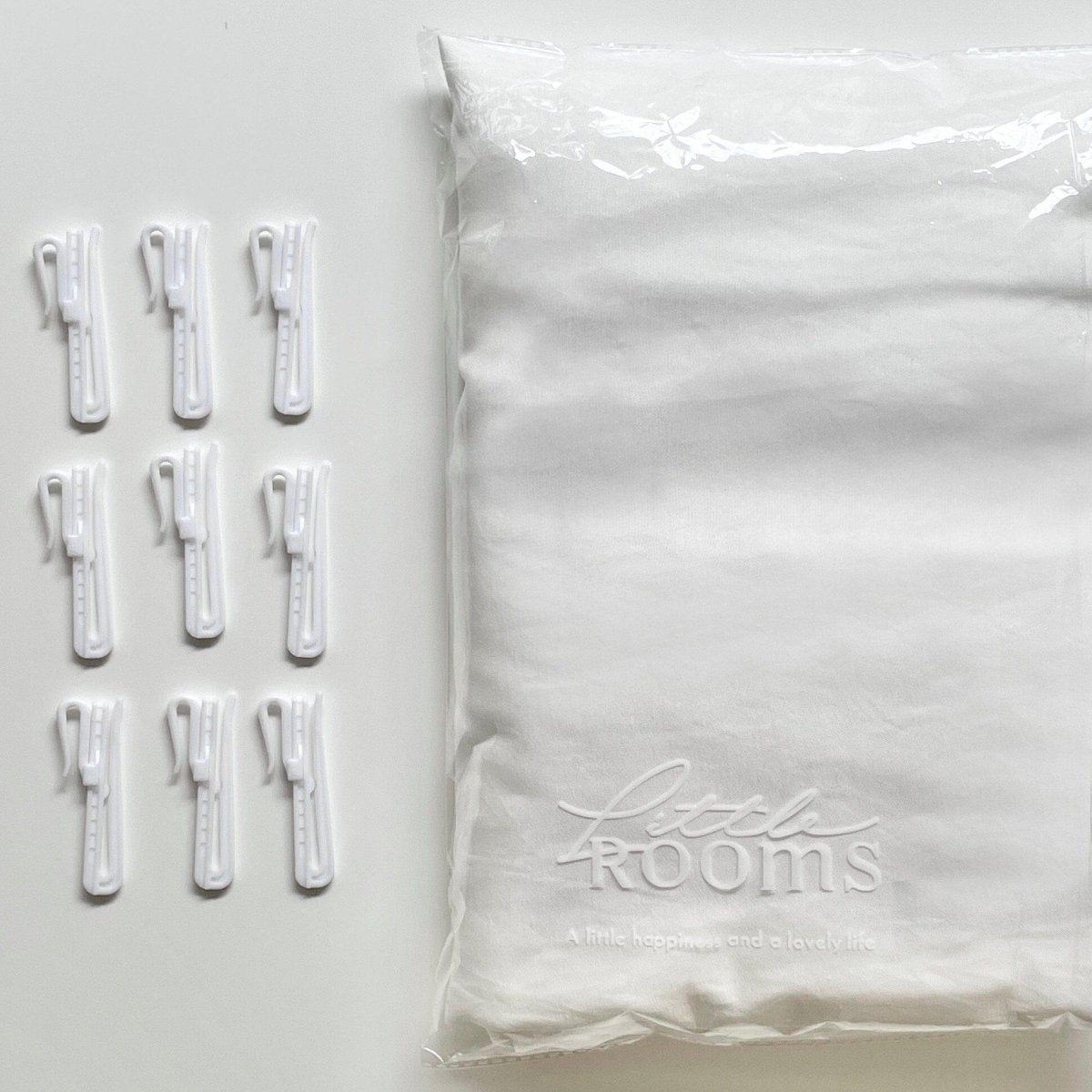 RCB91-00090B - Little Rooms - 【即納】既成サイズ｜とろみ遮像レースカーテン 1枚