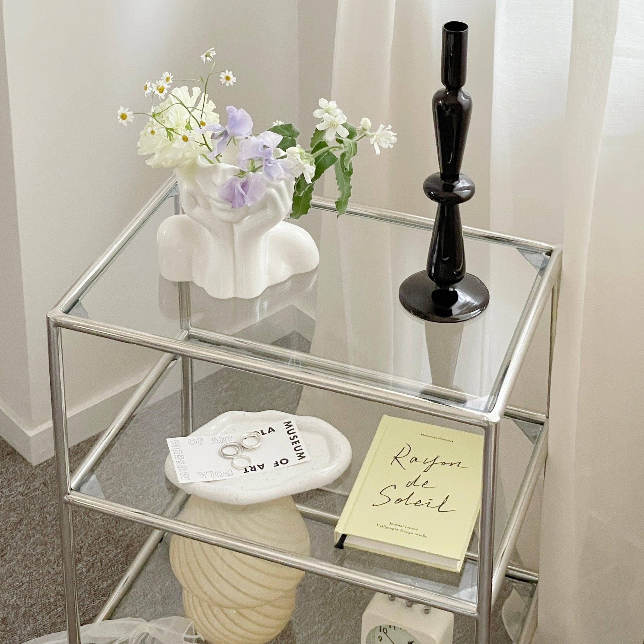 AL-1388-Little Rooms select-モノトーンキャンドルホルダー