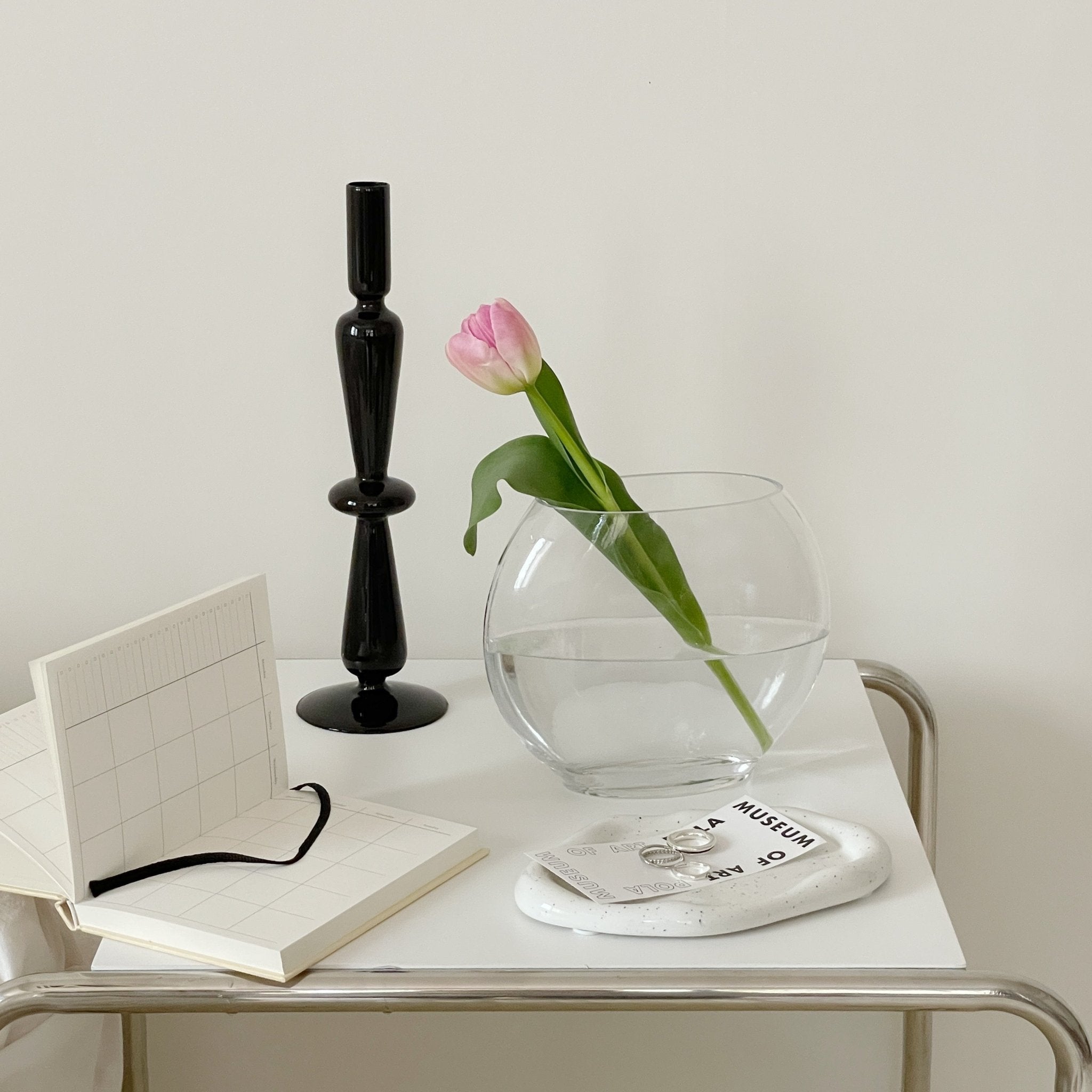 AL-1388-Little Rooms select-モノトーンキャンドルホルダー