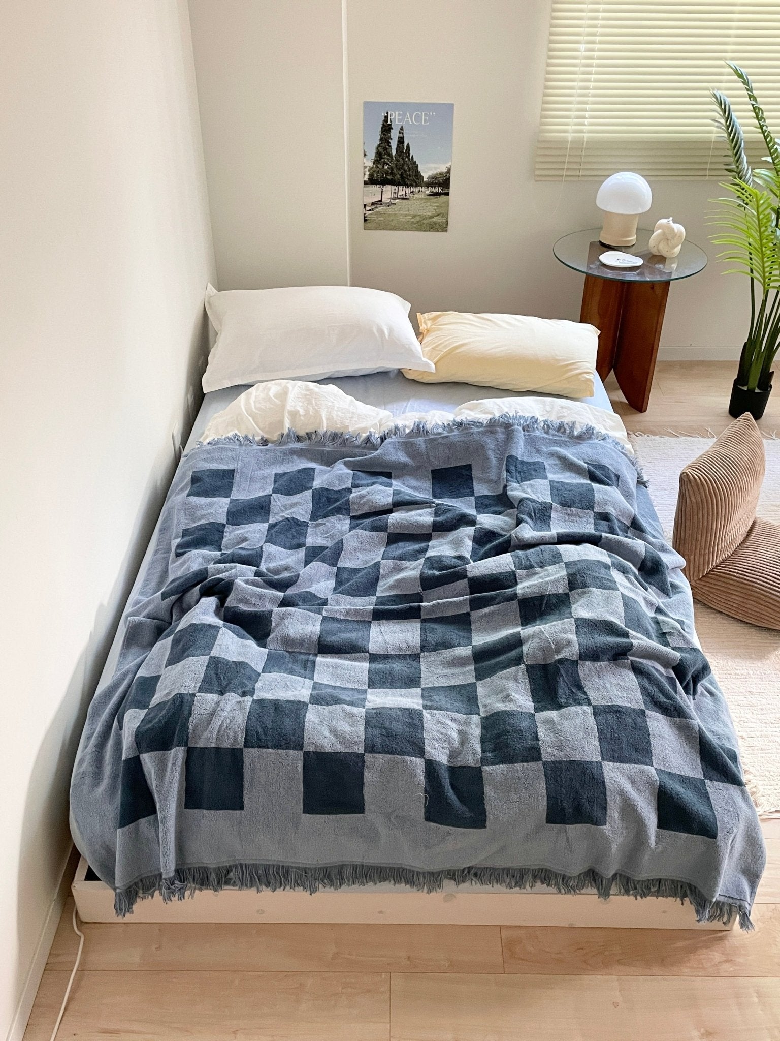 AL-4546-Little Rooms select-cotti タオルブランケット checkerd