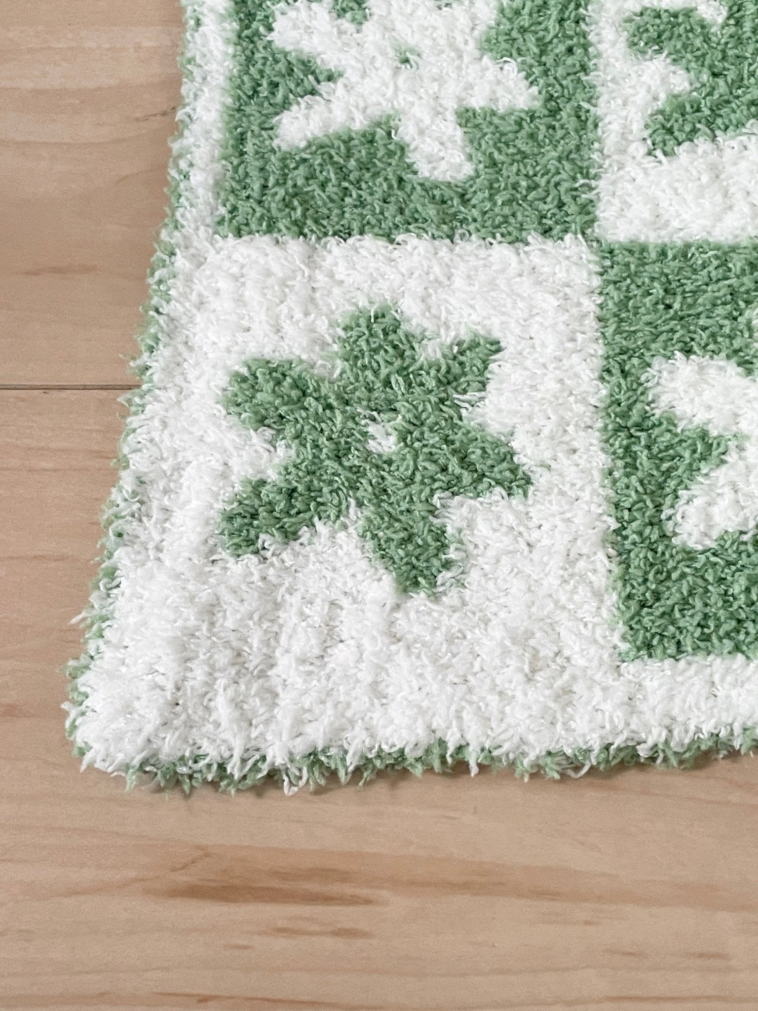 AL-4551-Little Rooms select-もっちりブランケット checkered flower