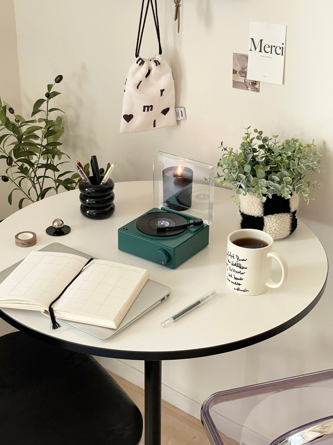 レコードプレーヤー風 bluetoothスピーカー おしゃれ 可愛い 韓国