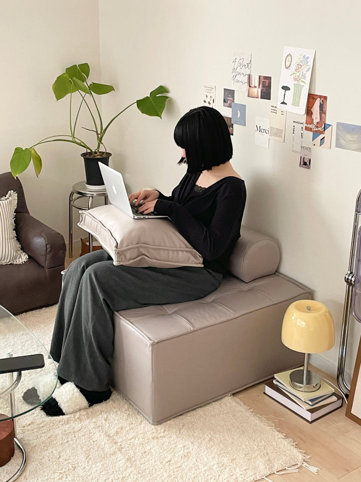 LC2 2人掛けソファ レザーソファ 韓国ソファ モジュール家具 カフェソファ LC2 2人掛けソファ レザーソファ 韓国ソファ モジュール家具 カフェソファ