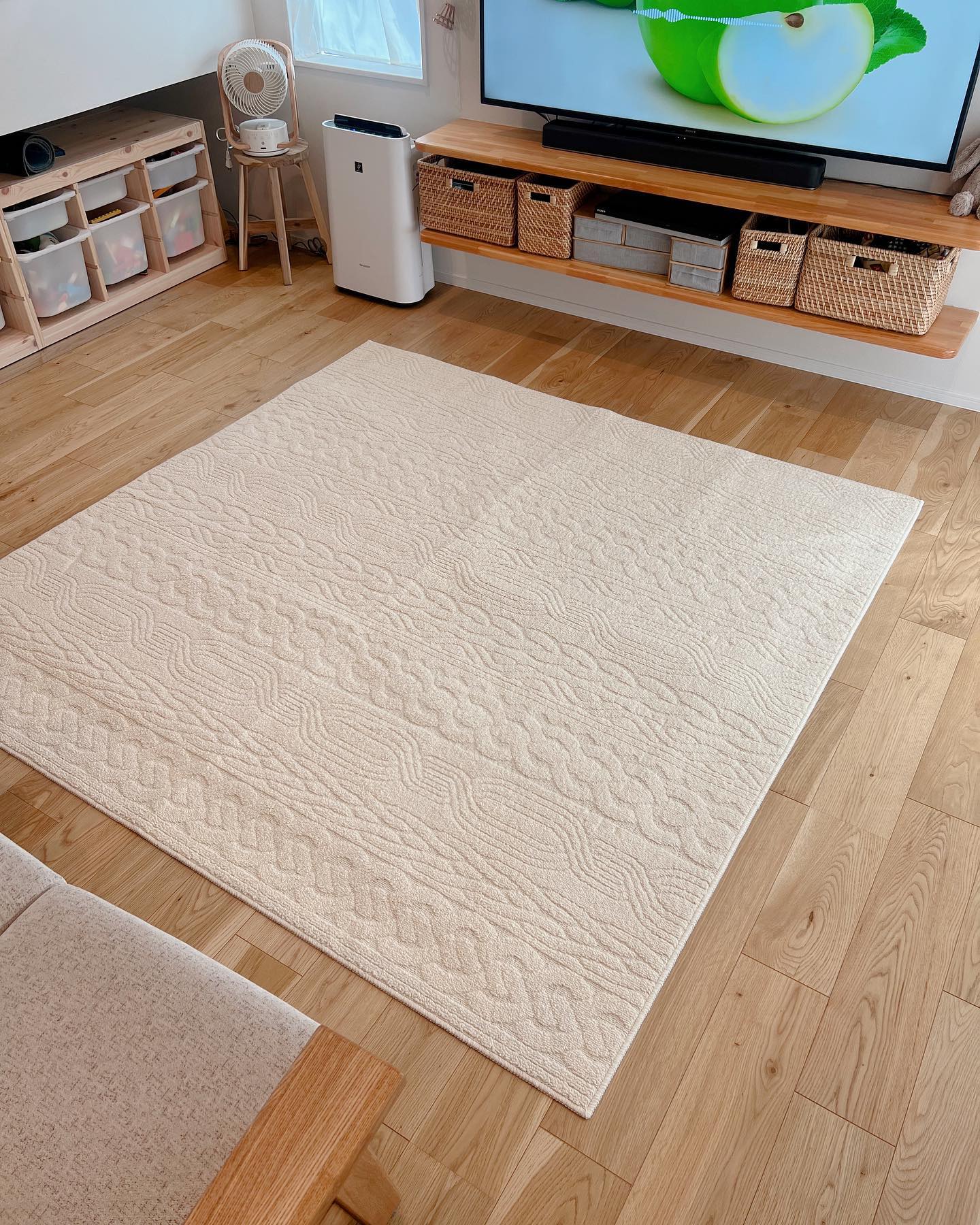 BR-2539-Little Rooms select-daily 洗えるラグ knit
