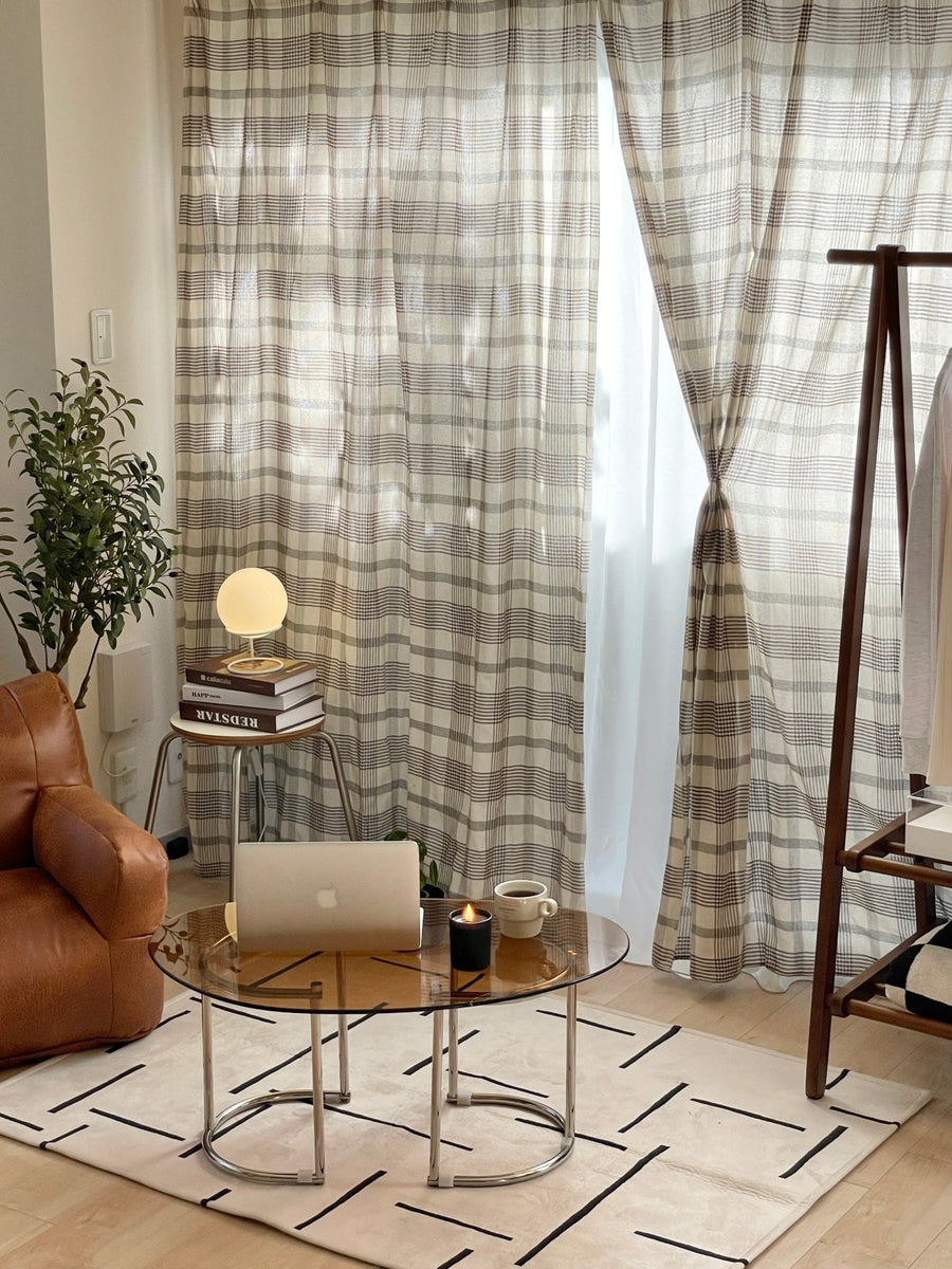 cotton100% ナチュラルレースカーテン – Little Rooms