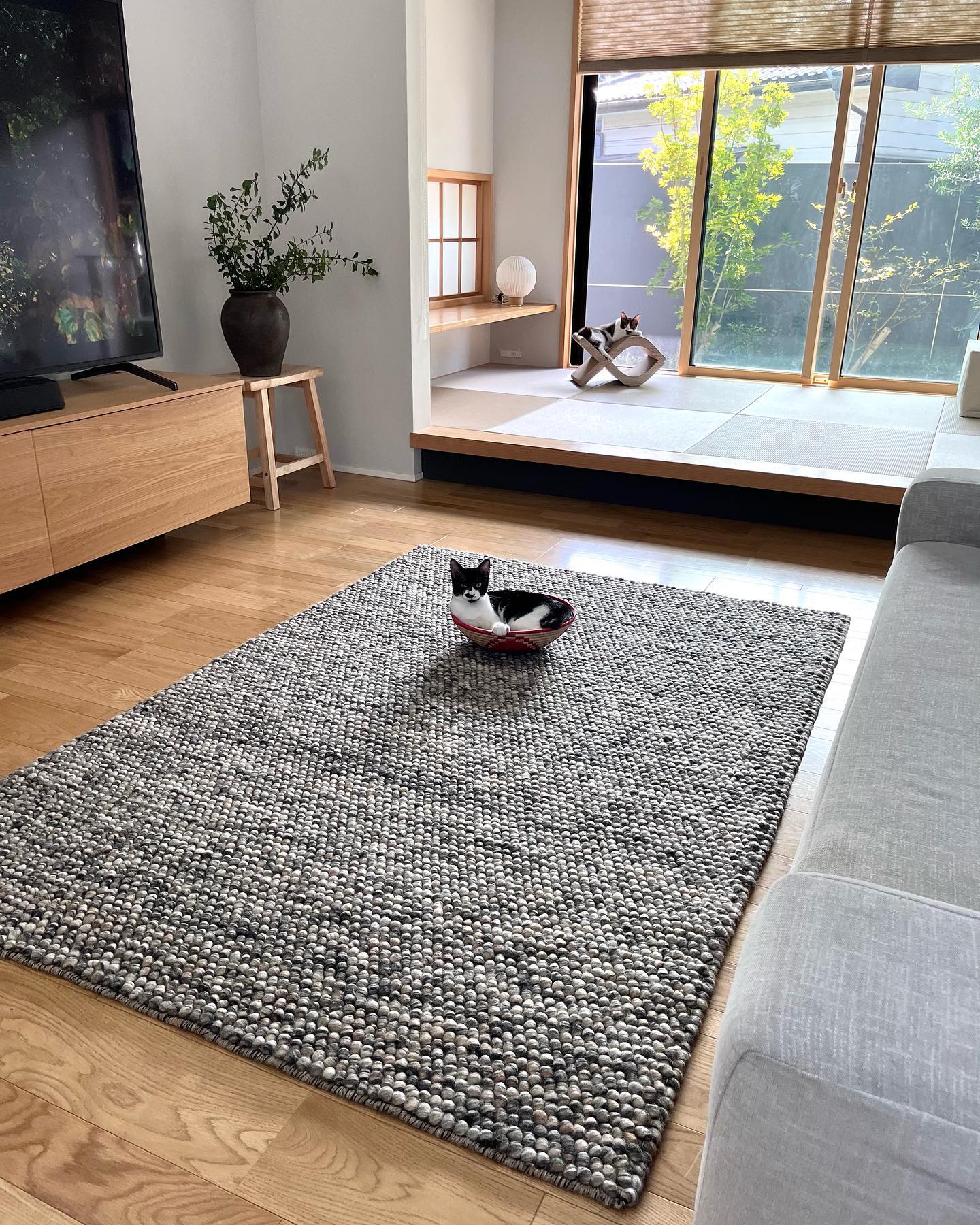 BR-4419-Little Rooms select-wooly ぽこぽこウールラグ