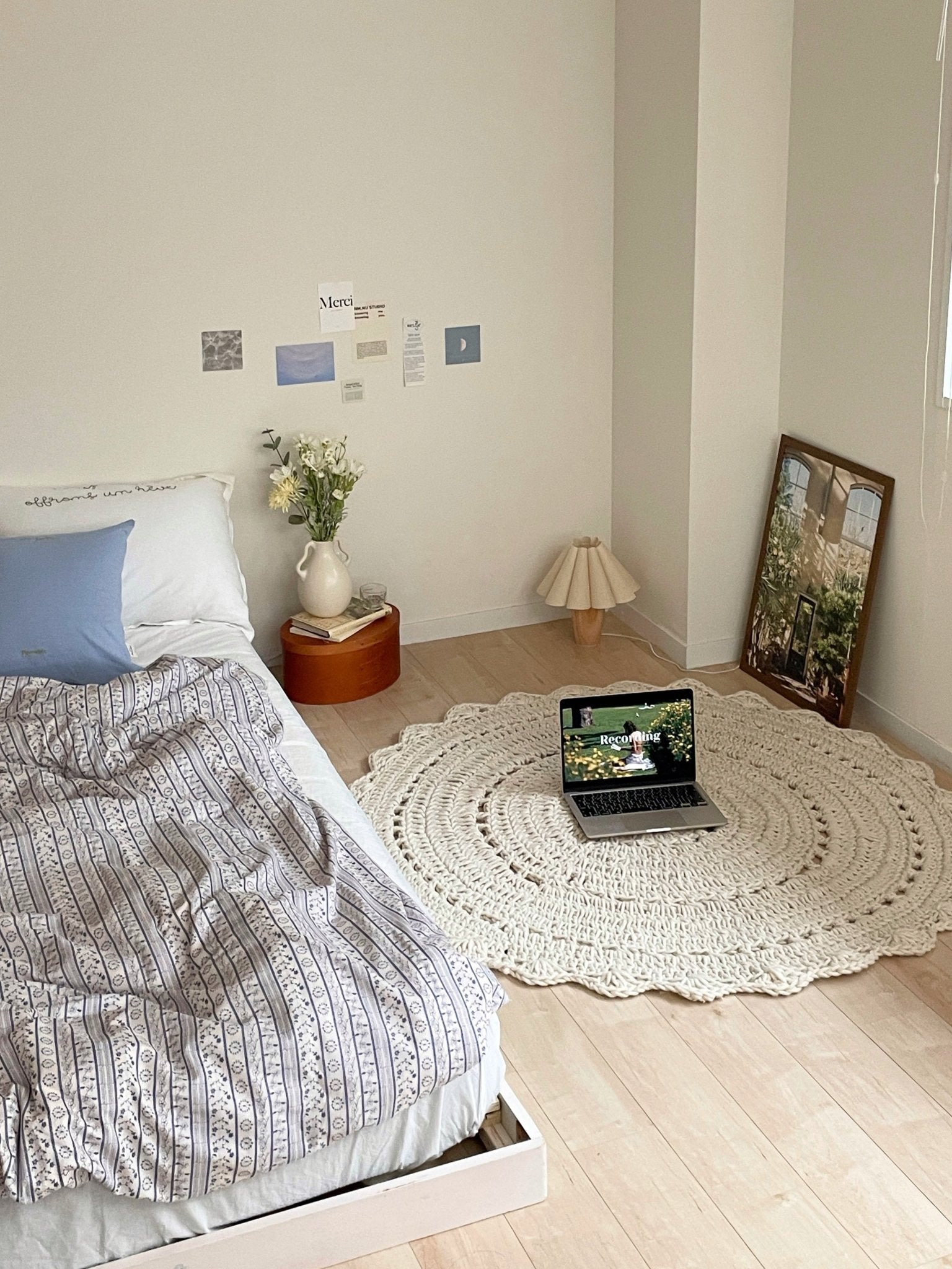 BR-4458-Little Rooms select-wooly ドイリーラグマット