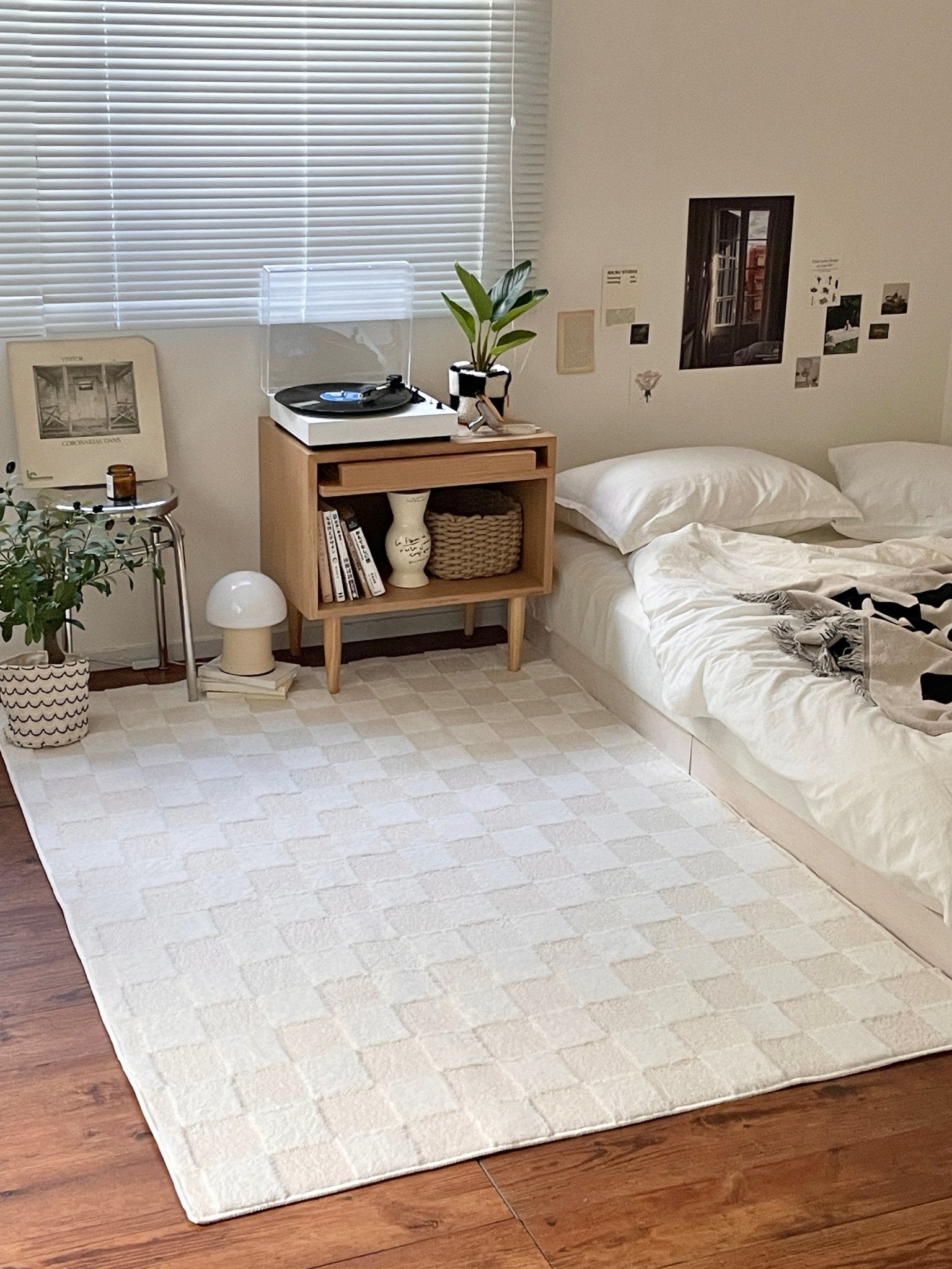 BR-4578-Little Rooms select-air rug ふわっと軽やか洗えるラグ check