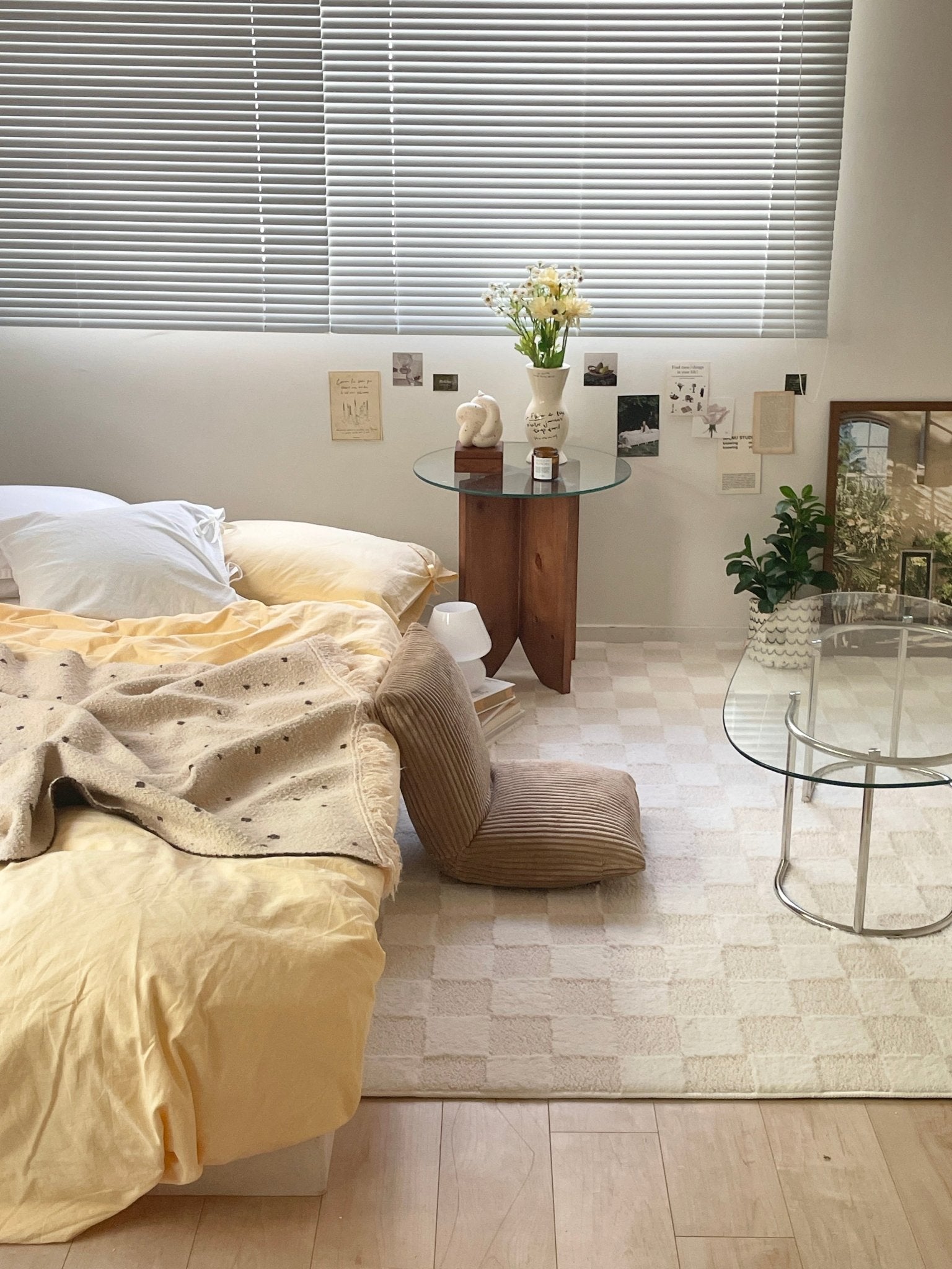 BR-4579-Little Rooms select-air rug ふわっと軽やか洗えるラグ check