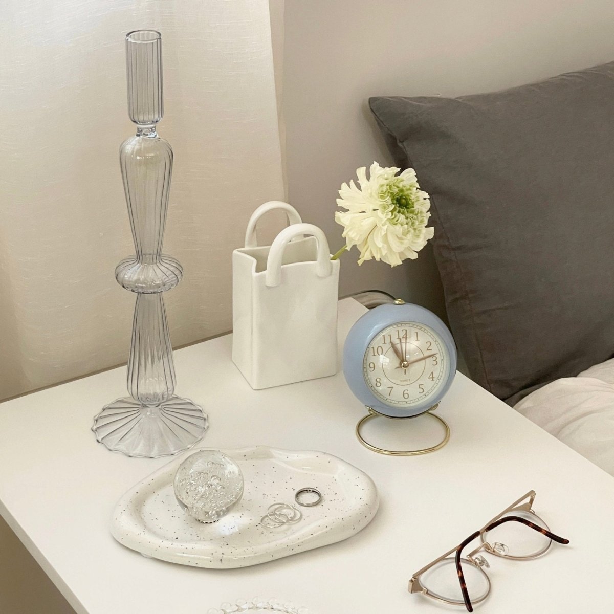 SAB21-00001D - Little Rooms select - 置き時計｜round alarm clock