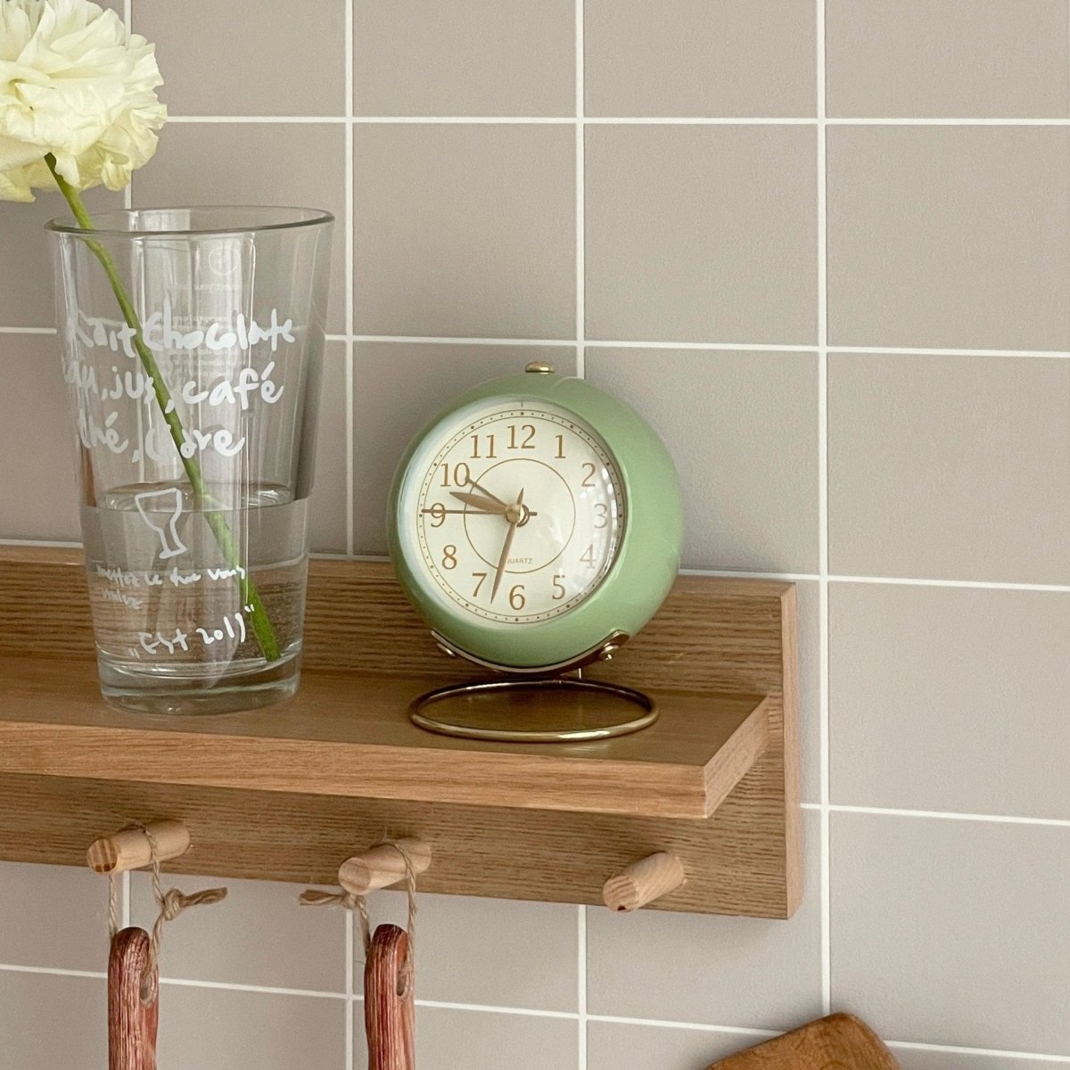 SAB21-00001D - Little Rooms select - 置き時計｜round alarm clock