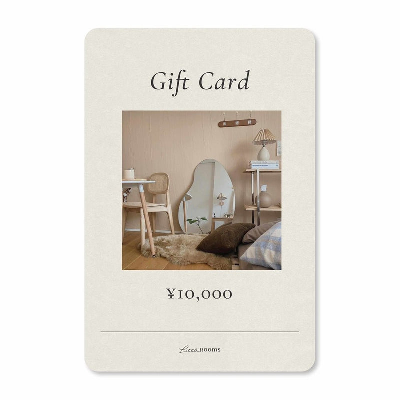 RCB69-00051E-Little Rooms-Little Rooms Gift Card