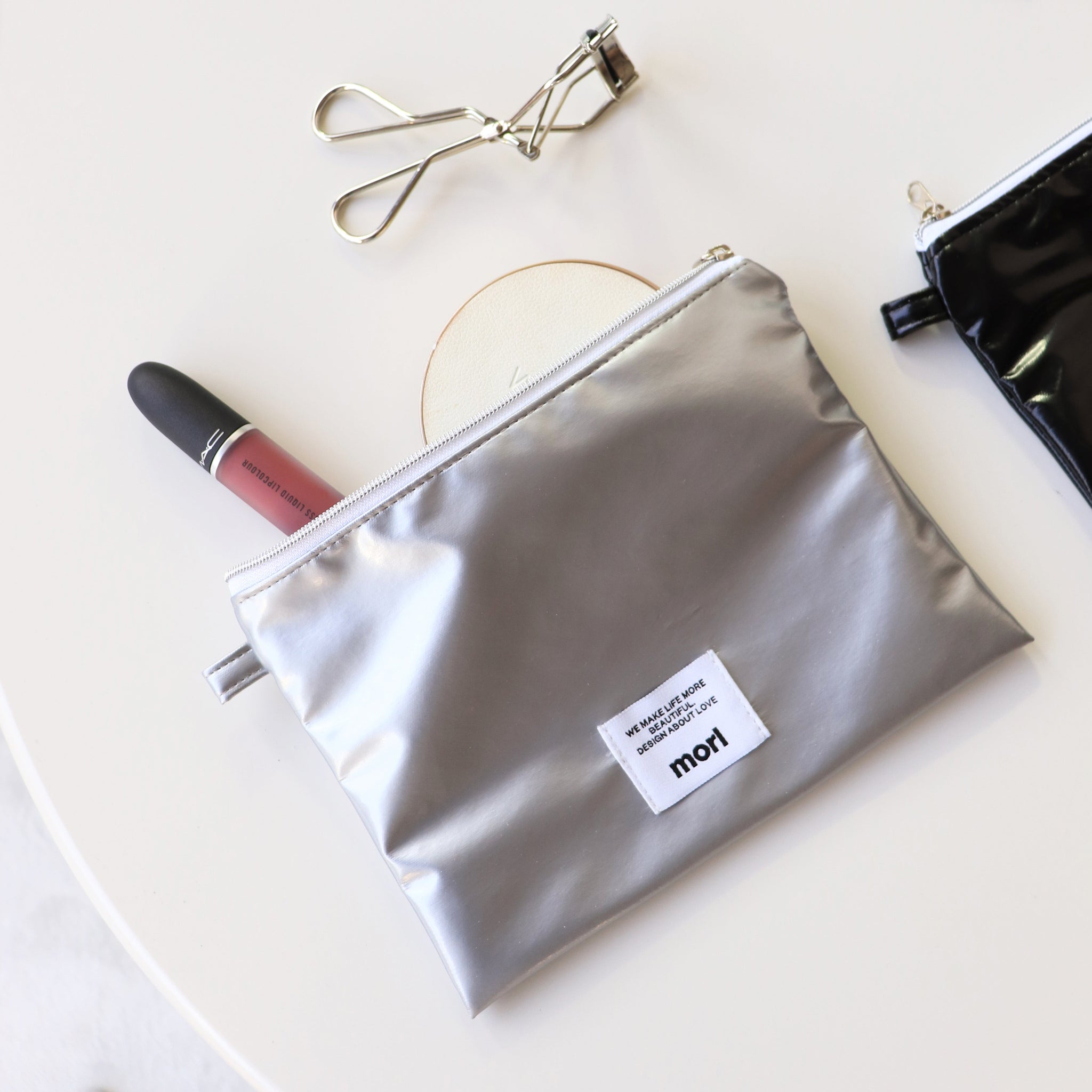 BR-3856-morl-morl ポーチ｜Enamel pouch（Medium）