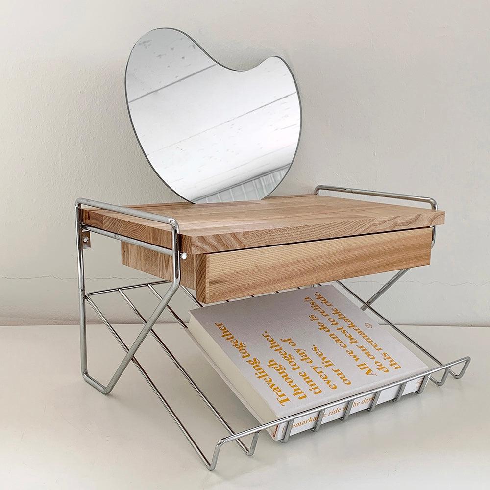 BR-1451-vamir-vamir デスク収納｜Magazinerack Wall Shelf Mini Table