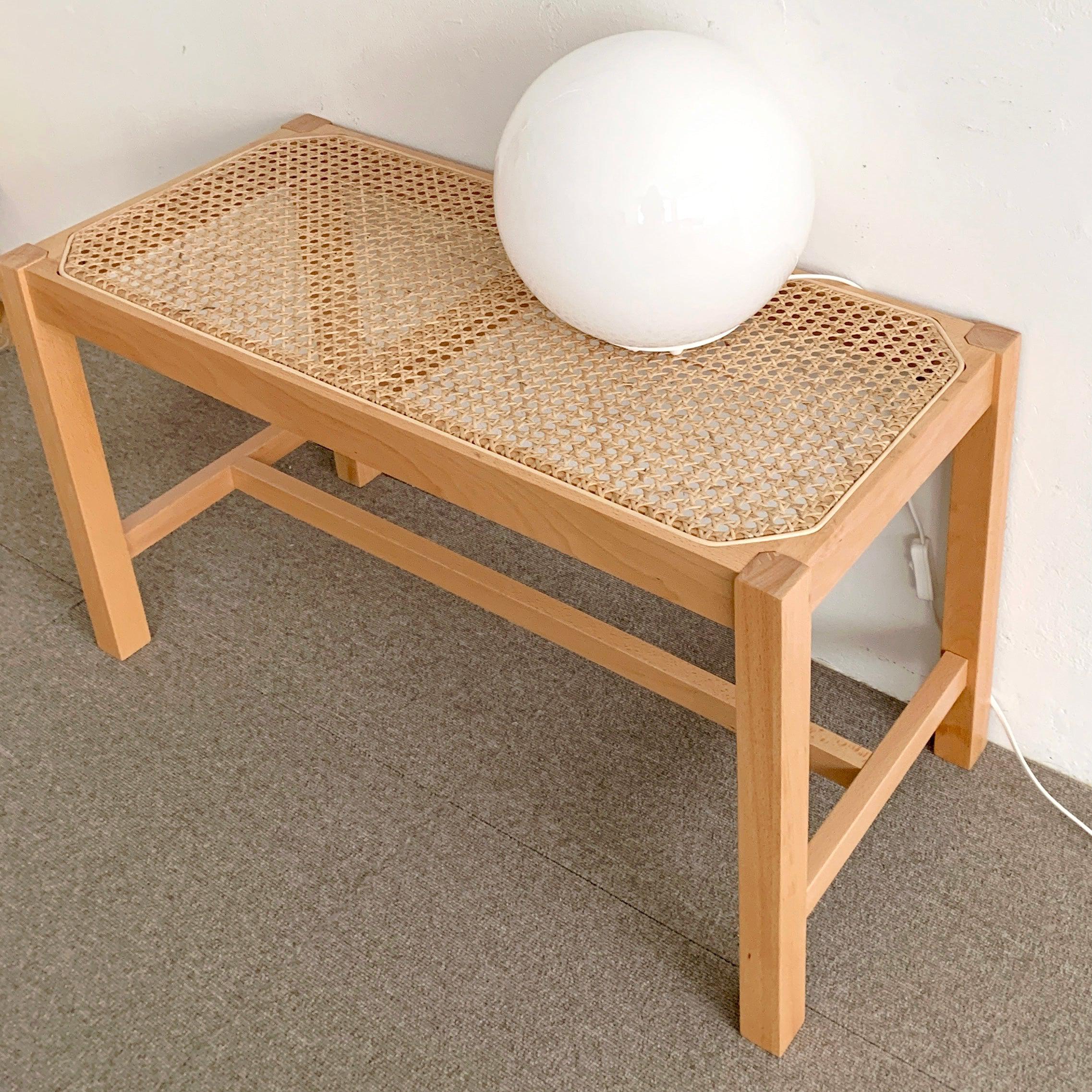 BR-1447-vamir-vamir ベンチ｜Beech Wood Cane Bench