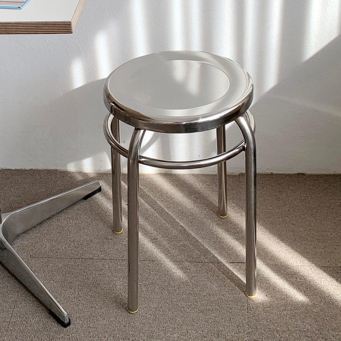 BR-1434-vamir-vamir スツール｜Stainless Round Stool