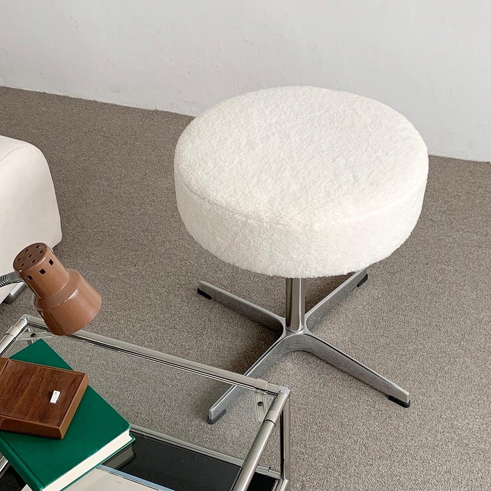 BR-1957-vamir-vamir スツール｜meringue fabric stool
