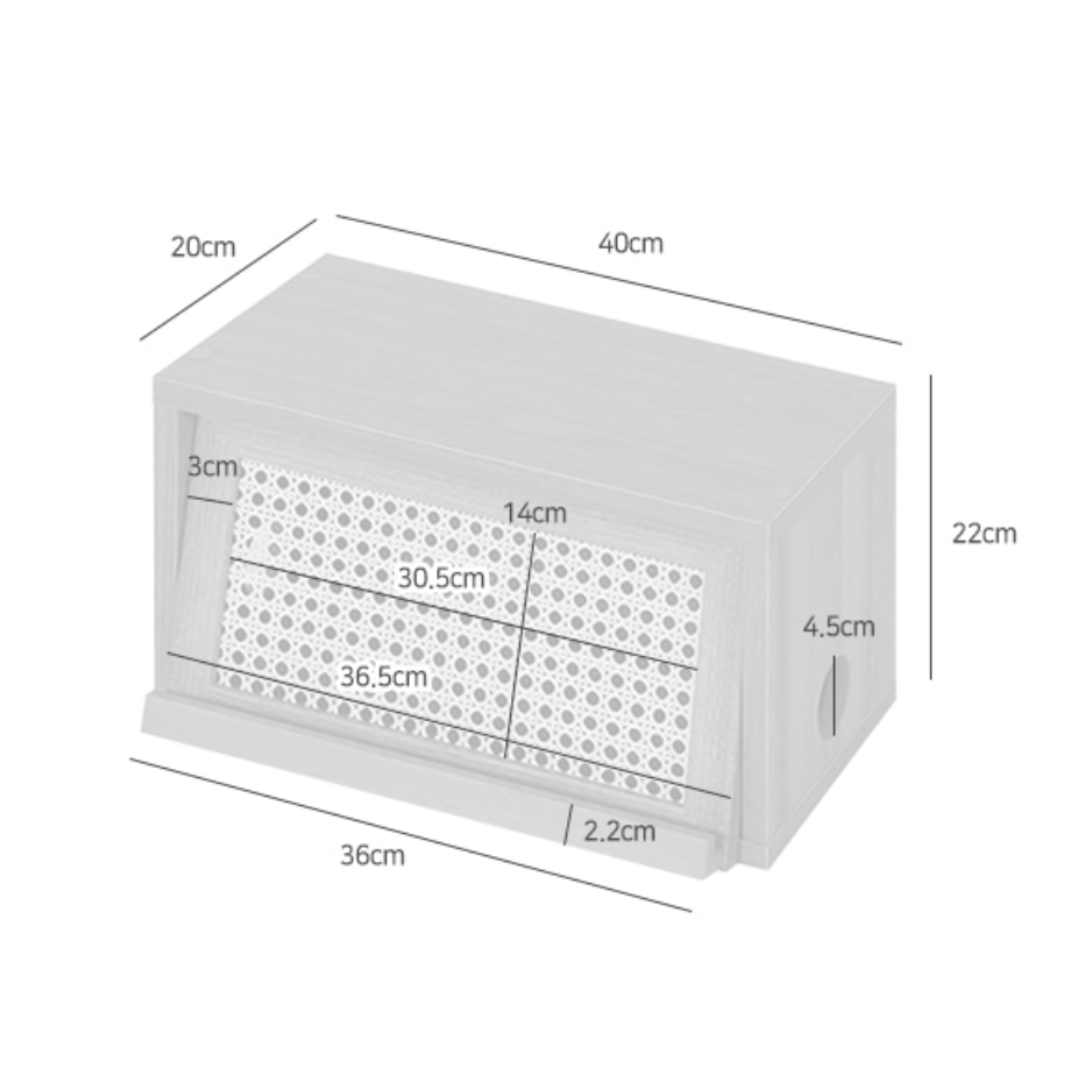 BR-5309-MARKET B-MARKET B｜BENTAN コード収納ボックス