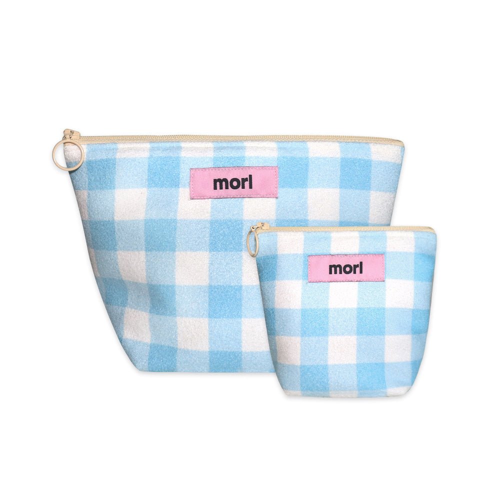 BR-2126 - morl - morl ポーチ｜Check zipper pouch