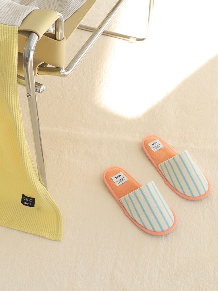 morl ルームシューズ｜Stripe room shoes – Little Rooms
