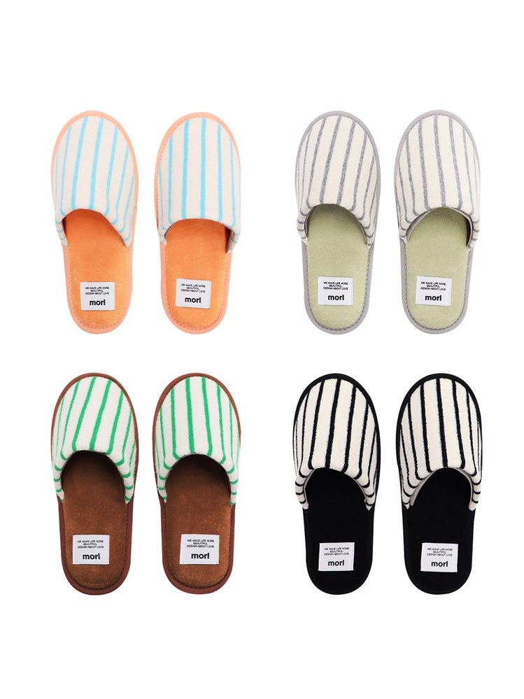 BR-3317 - morl - morl ルームシューズ｜Stripe room shoes