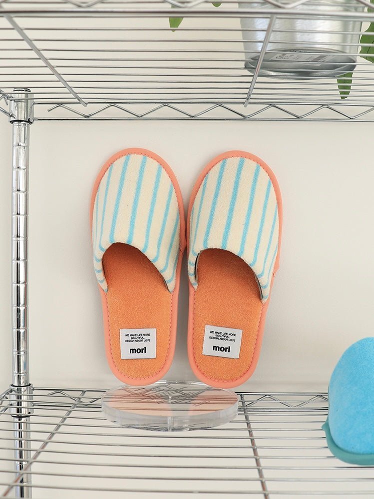 BR-3317 - morl - morl ルームシューズ｜Stripe room shoes
